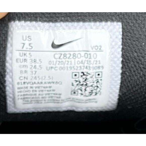 Womens Nike Metcon 7 Gym Training Shoes Cross Fit Black CZ8280-010 Size 7.5 - Picture 6 of 6